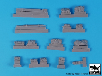Bergepanzer Tiger I - Accessories Set (For Dragon Kits) - zdjęcie 2
