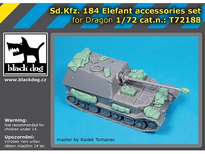 Sd.Kfz. 184 Elefant - Accessories Set (For Dragon Kits) - zdjęcie 1