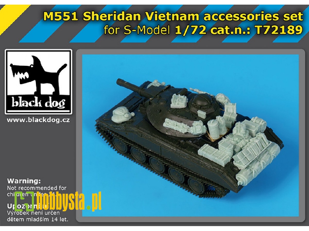 M551 Sheridan Vietnam - Accessories Set (For S-model Kits) - zdjęcie 1