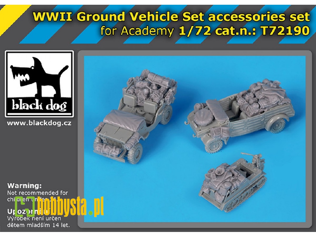 Ground Wwii Vehicle Set - Accessories Set (For Academy Kits) - zdjęcie 1