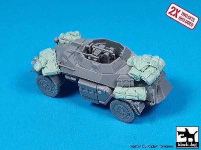 Sd.Kfz 222 Panzerrspahwagen - Accessories Set (For Dragon Kits) - zdjęcie 2