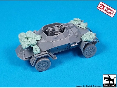Sd.Kfz 222 Panzerrspahwagen - Accessories Set (For Dragon Kits) - zdjęcie 4