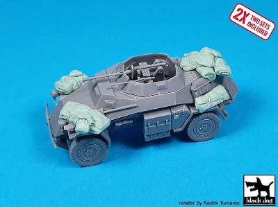 Sd.Kfz 222 Panzerrspahwagen - Accessories Set (For Dragon Kits) - zdjęcie 5