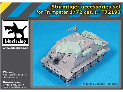 Sturmtiger - Accessories Set (For Trumpeter Kits) - zdjęcie 1