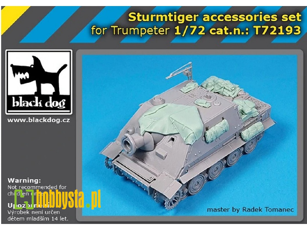 Sturmtiger - Accessories Set (For Trumpeter Kits) - zdjęcie 1