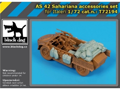 As 42 Sahariana - Accessories Set (For Italeri Kits) - zdjęcie 1