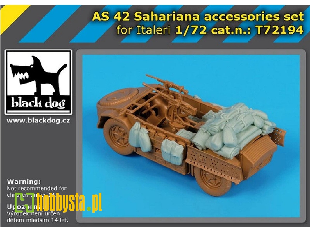 As 42 Sahariana - Accessories Set (For Italeri Kits) - zdjęcie 1