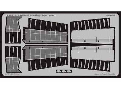  F4F-4 landing flaps 1/48 - Tamiya - blaszki - zdjęcie 2