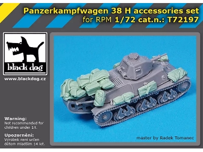 Panzerkampfwagen 38 H (Hotchkiss H38) - Accessories Set (For Rpm Kits) - zdjęcie 1