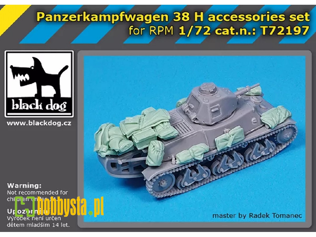 Panzerkampfwagen 38 H (Hotchkiss H38) - Accessories Set (For Rpm Kits) - zdjęcie 1