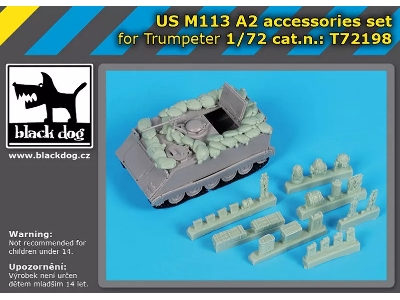Us M113 A 2 - Accessories Set (For Trumpeter Kits) - zdjęcie 1
