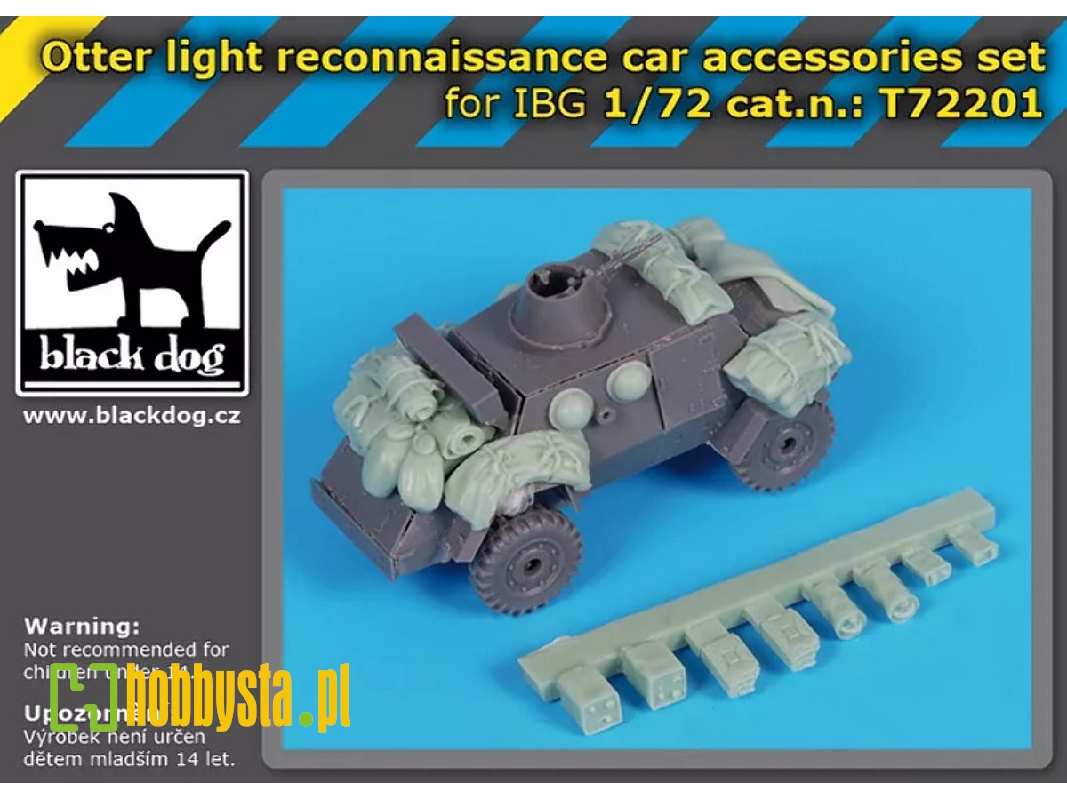 Otter Light Reconnaissance Car - Accessories Set (For Ibg Kits) - zdjęcie 1