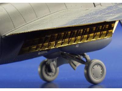  F4F-4 landing flaps 1/48 - Tamiya - blaszki - zdjęcie 7