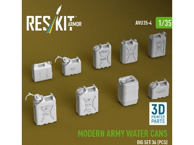 Modern Army Water Cans - Big Set (3d Printed) - zdjęcie 1