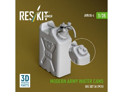 Modern Army Water Cans - Big Set (3d Printed) - zdjęcie 4