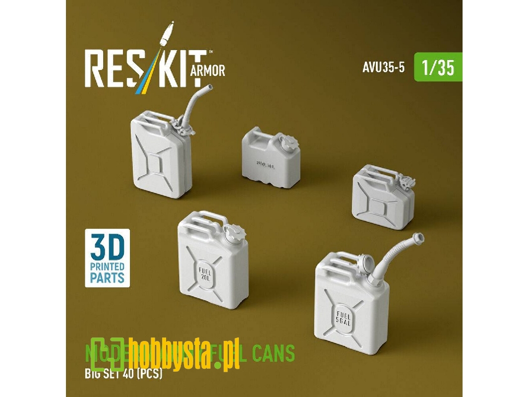 Modern Army Fuel Cans - Big Set (3d Printed) - zdjęcie 1