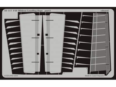  F4F landing flaps 1/32 - Trumpeter - blaszki - zdjęcie 1