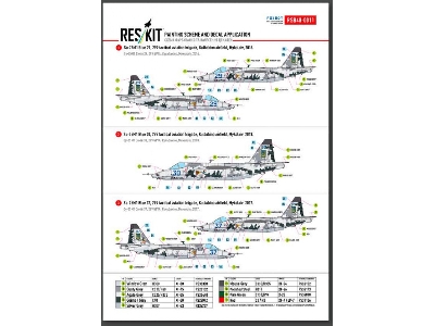 Su-25 Frogfoot - Dark Digital (Pixel) (Blue 09, 15, 17, 21, 29, 30, 31, 37, 39, 46, 49) Ukrainian Air Forces (Main Decals With S
