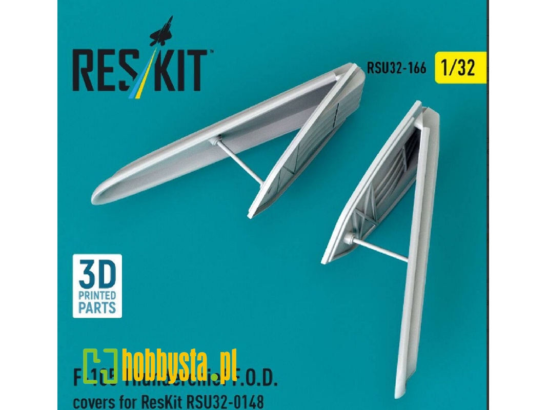 Republic F-105 Thunderchief - F.O.D. Covers (For Res/Kit U32-0148 Kit / 3d-printed) - zdjęcie 1