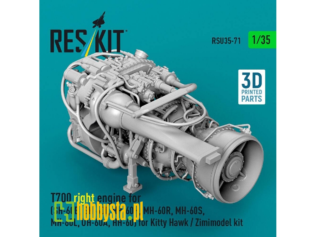 General Electric T700 Right Engine For Sh-60b, Sh-60f, Hh-60h, Mh-60r, Mh-60s, Mh-60l, Uh-60a, Hh-60 (For Kitty Hawk And Zimimod