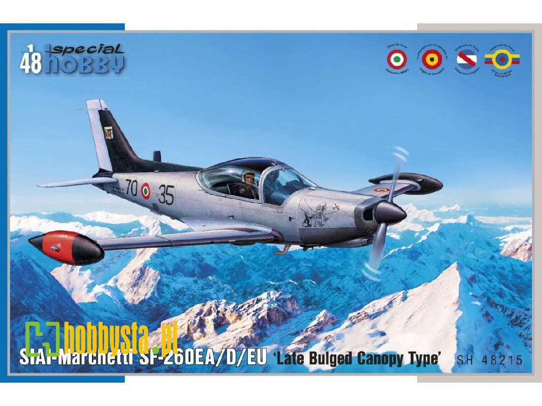Siai-marchetti Sf-260ea/D/Eu 'late Bulged Canopy Type' - zdjęcie 1