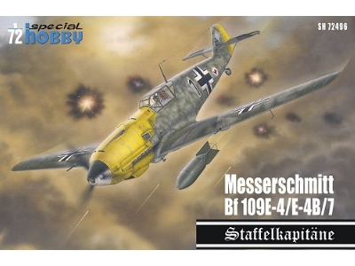 Messerschmitt Bf-109 E-4 / E-7 - Staffelkapitane - zdjęcie 1