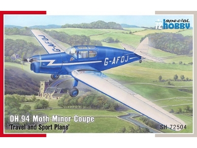 De Havilland Dh.94 Moth Minor CoupĂ© "travel And Sport Plane" - zdjÄ™cie 1