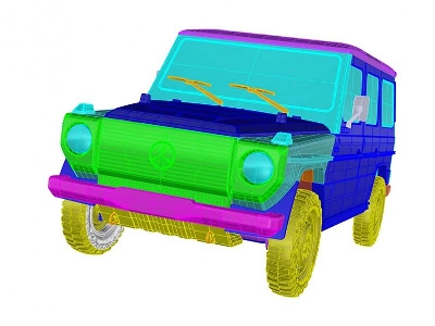 4x4 Lkw 0,5t Gl Typ 460 - zdjęcie 3
