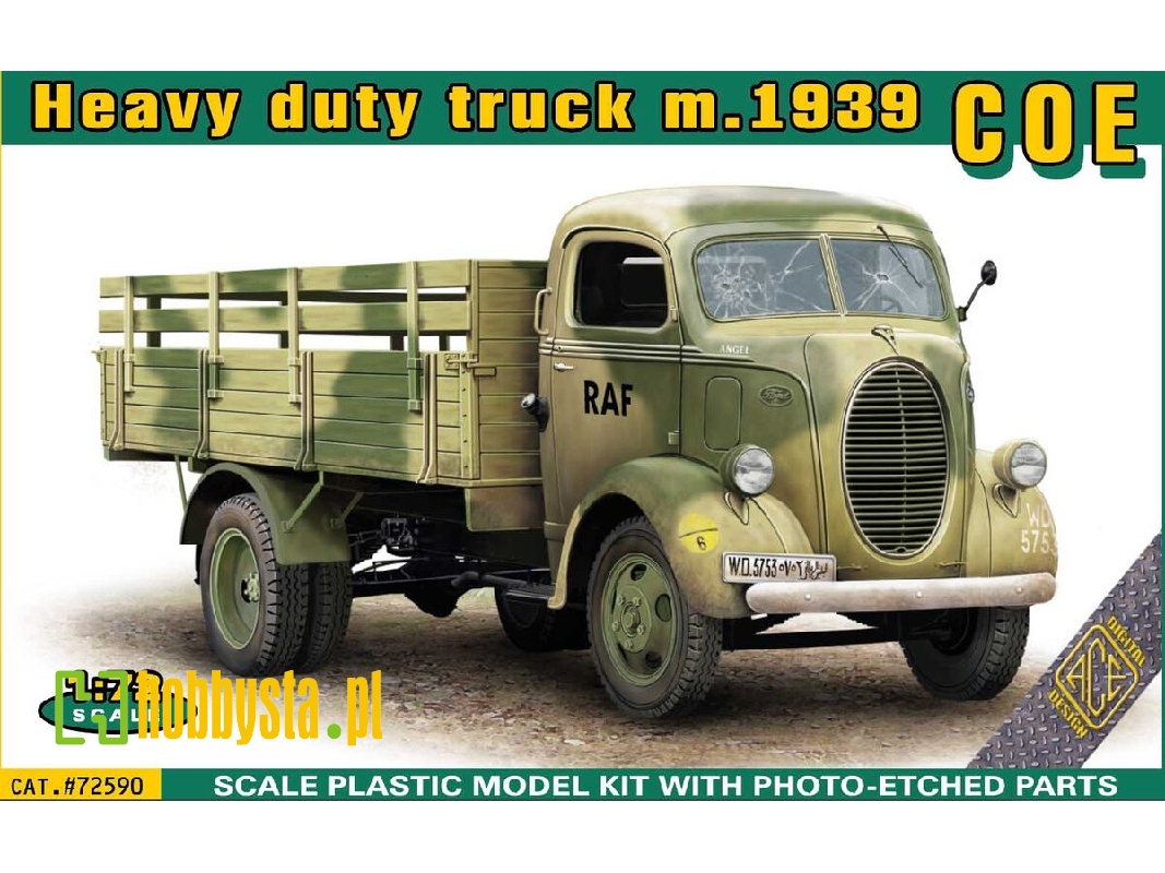 Coe (Cab Over Engine) - Heavy Duty Truck M.1939 - zdjęcie 1