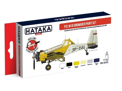 Htk-as122 Pzl M18 Dromader Paint Set - zdjęcie 1