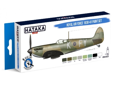 Htk-bs121 Royal Air Force (1938-1941) Paint Set - zdjęcie 1