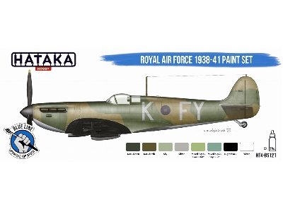 Htk-bs121 Royal Air Force (1938-1941) Paint Set - zdjęcie 2