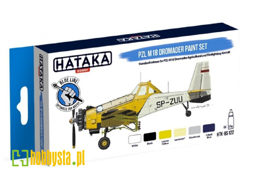 Htk-bs122 Pzl M18 Dromader Paint Set - zdjęcie 1