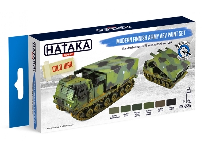 Htk-bs65 Modern Finnish Army Afv Paint Set - zdjęcie 1