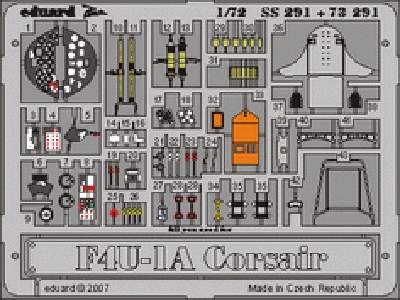  F4U-1A 1/72 - Tamiya - blaszki - zdjęcie 2