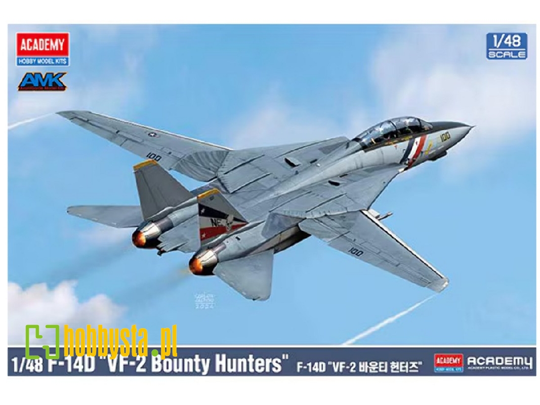 Grumman F-14 D Tomcat - Us Navy Vf-2 Bounty Hunters - zdjęcie 1