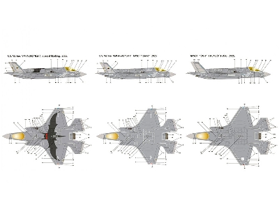 Lockheed Martin F-35 B Lightning Ii - Vmfa-242 "bats" Fighter Aircraft - zdjęcie 3