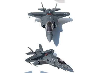 Lockheed Martin F-35 B Lightning Ii - Vmfa-242 "bats" Fighter Aircraft - zdjęcie 7