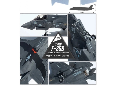 Lockheed Martin F-35 B Lightning Ii - Vmfa-242 "bats" Fighter Aircraft - zdjęcie 11