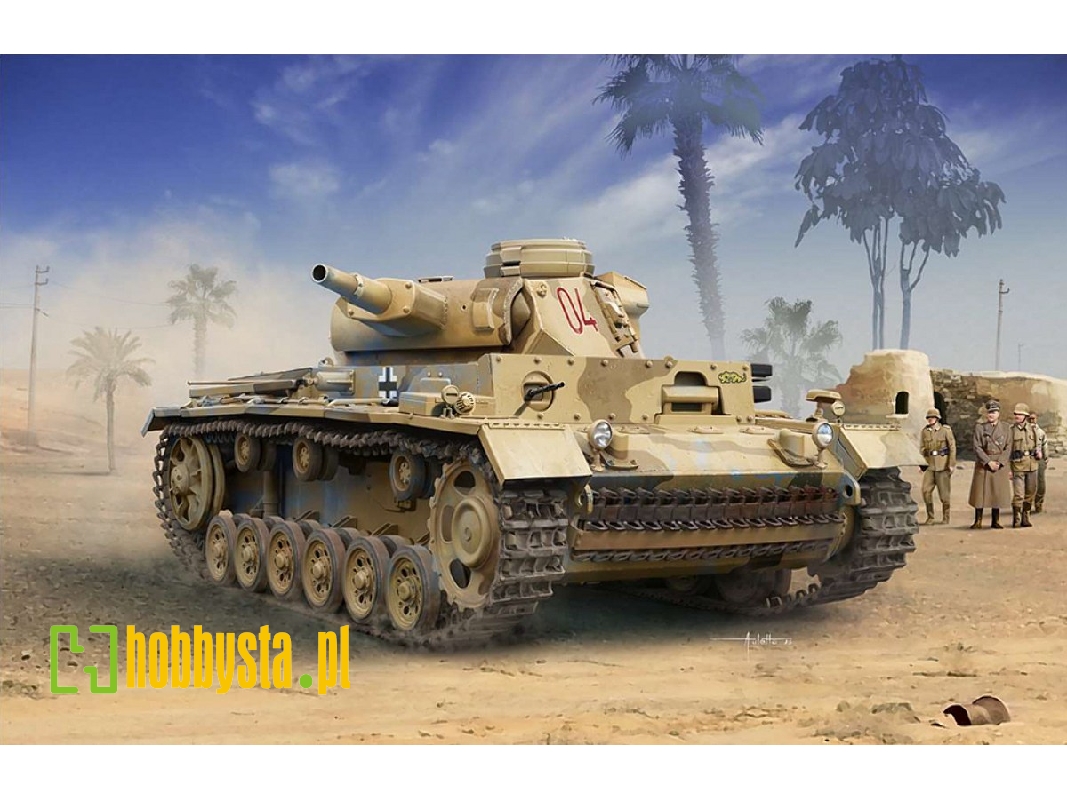Pz.Kpfw.Iii Ausf.N - Afrika Korps Medium Tank - zdjęcie 1