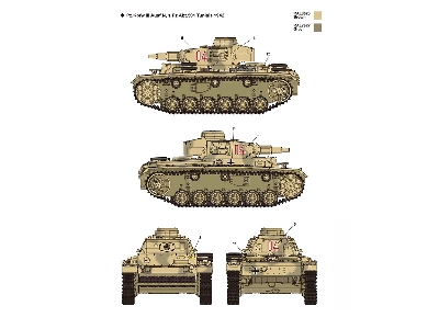 Pz.Kpfw.Iii Ausf.N - Afrika Korps Medium Tank - zdjęcie 3