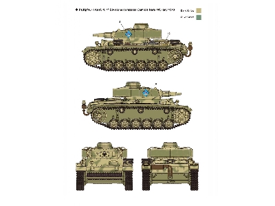 Pz.Kpfw.Iii Ausf.N - Afrika Korps Medium Tank - zdjęcie 5