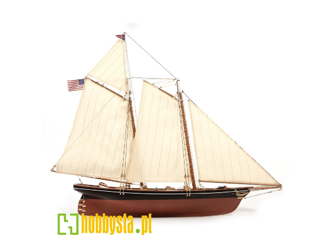 America 1851 Yacht Model Kit - America's Cup - zdjęcie 1
