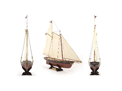 America 1851 Yacht Model Kit - America's Cup - zdjęcie 4