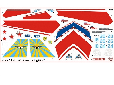Su-27 UB - Zespół akrobacyjny Rosyjscy Rycerze - Russkije Witiazi - zdjęcie 2