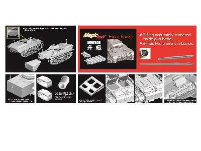 Pz.Kpfw.III Ausf.J Control Tank & Borgward IV Ausf.B - zdjęcie 2