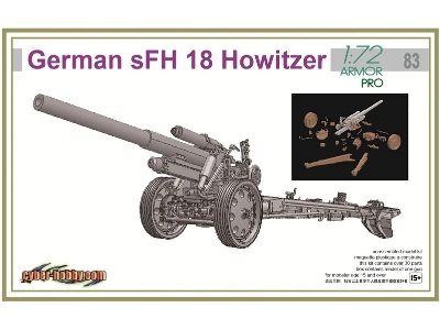 Armor Pro - Niemiecka haubica sFH Howitzer - Cyber Hobby Exclusive - zdjęcie 1