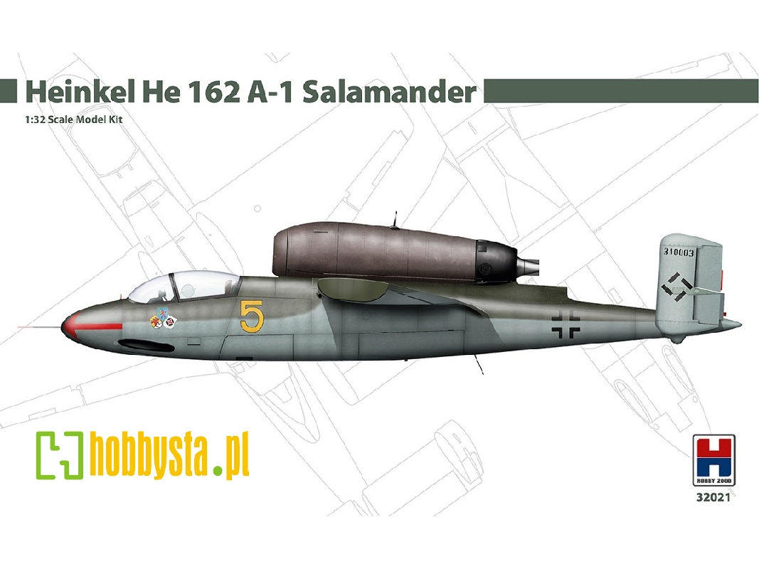 Heinkel He 162 A-1 Salamander - zdjęcie 1