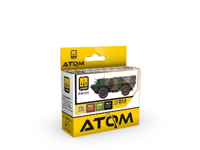 Atom-20767 Zestaw KolorĂłw Nowoczesnych Francuskich SiĹ‚ Zbrojnych - zdjÄ™cie 1