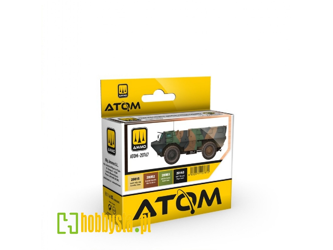 Atom-20767 Zestaw KolorĂłw Nowoczesnych Francuskich SiĹ‚ Zbrojnych - zdjÄ™cie 1